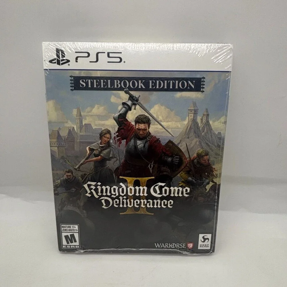 Kingdom Come Deliverance II 2 Steelbook (Sony PlayStation 5) Brand New SEALED